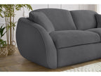 Cezanne Straight Sofa Bed with Express Opening and Smooth Fabric