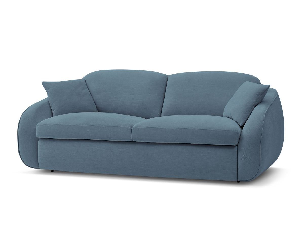 Cezanne Straight Sofa Bed with Express Opening and Smooth Fabric