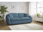 Cezanne Straight Sofa Bed with Express Opening and Smooth Fabric