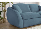 Cezanne Straight Sofa Bed with Express Opening and Smooth Fabric