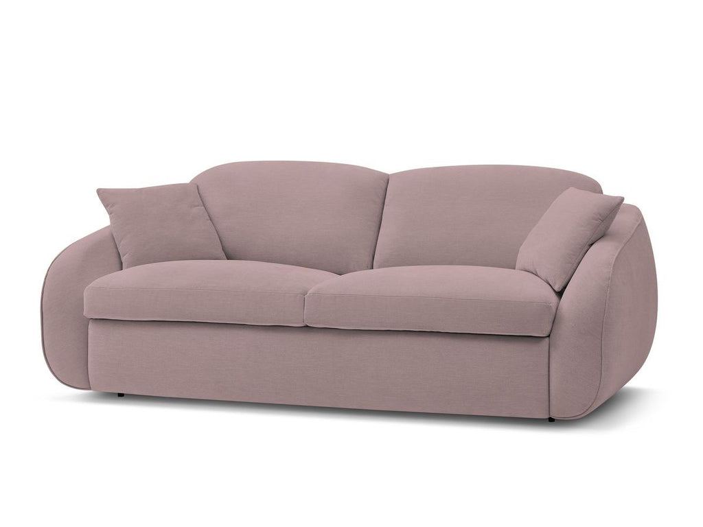 Cezanne Straight Sofa Bed with Express Opening and Smooth Fabric
