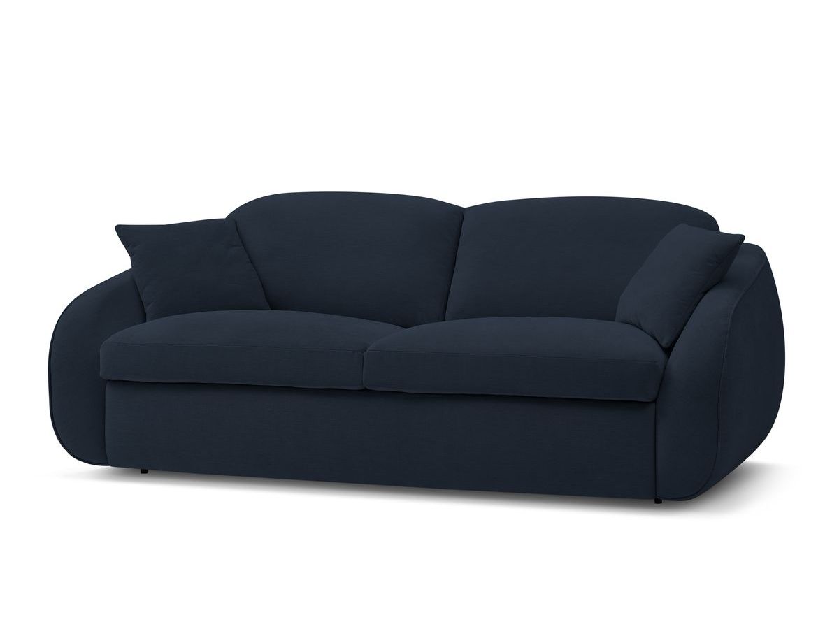 Cezanne Straight Sofa Bed with Express Opening and Smooth Fabric