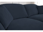 Cezanne Straight Sofa Bed with Express Opening and Smooth Fabric