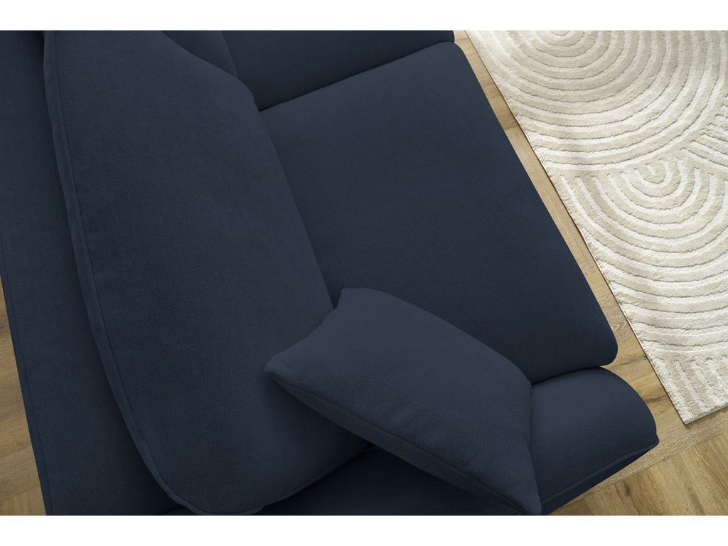 Cezanne Straight Sofa Bed with Express Opening and Smooth Fabric