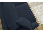 Cezanne Straight Sofa Bed with Express Opening and Smooth Fabric