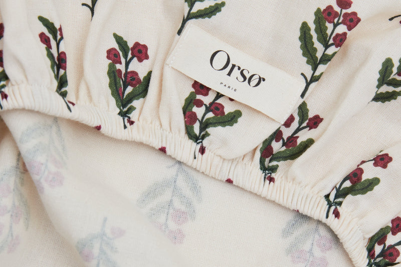 Housse De Matelas À Langer - Bougainvillier