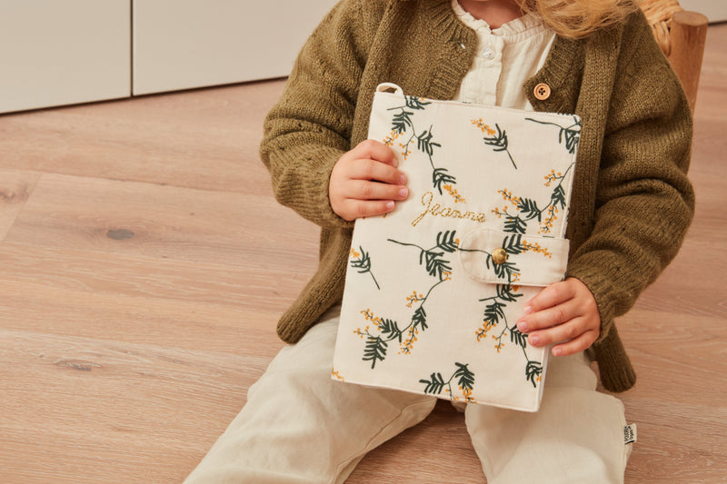 Protège Carnet De Santé Personnalisé - Mimosa