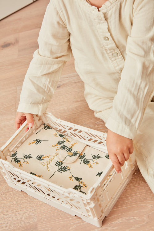 Protège Carnet De Santé Personnalisé - Mimosa