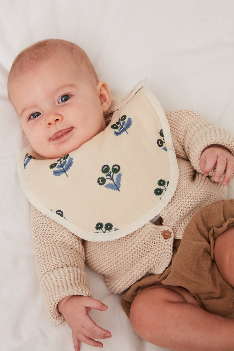 Bavoir Bébé - Plumbago