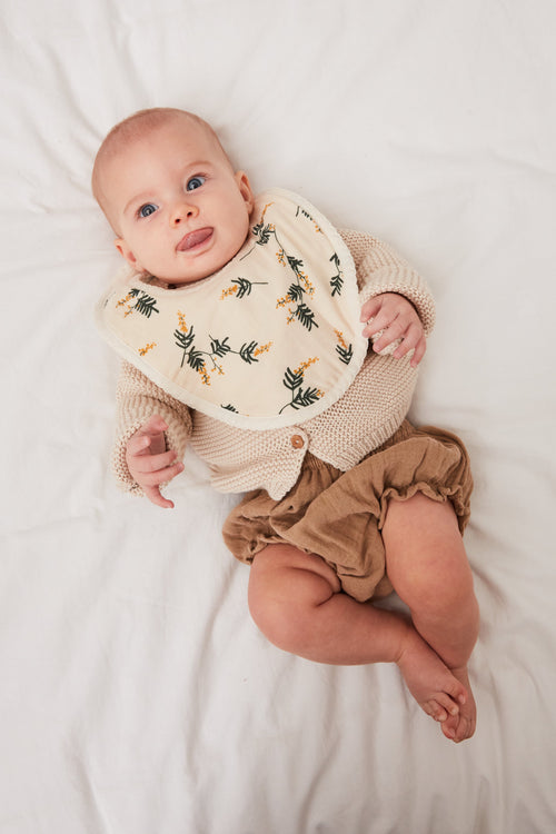 Bavoir Bébé - Mimosa