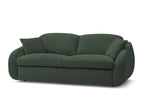 Cezanne Straight Sofa Bed with Express Opening and Smooth Fabric