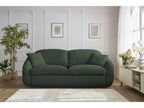 Cezanne Straight Sofa Bed with Express Opening and Smooth Fabric