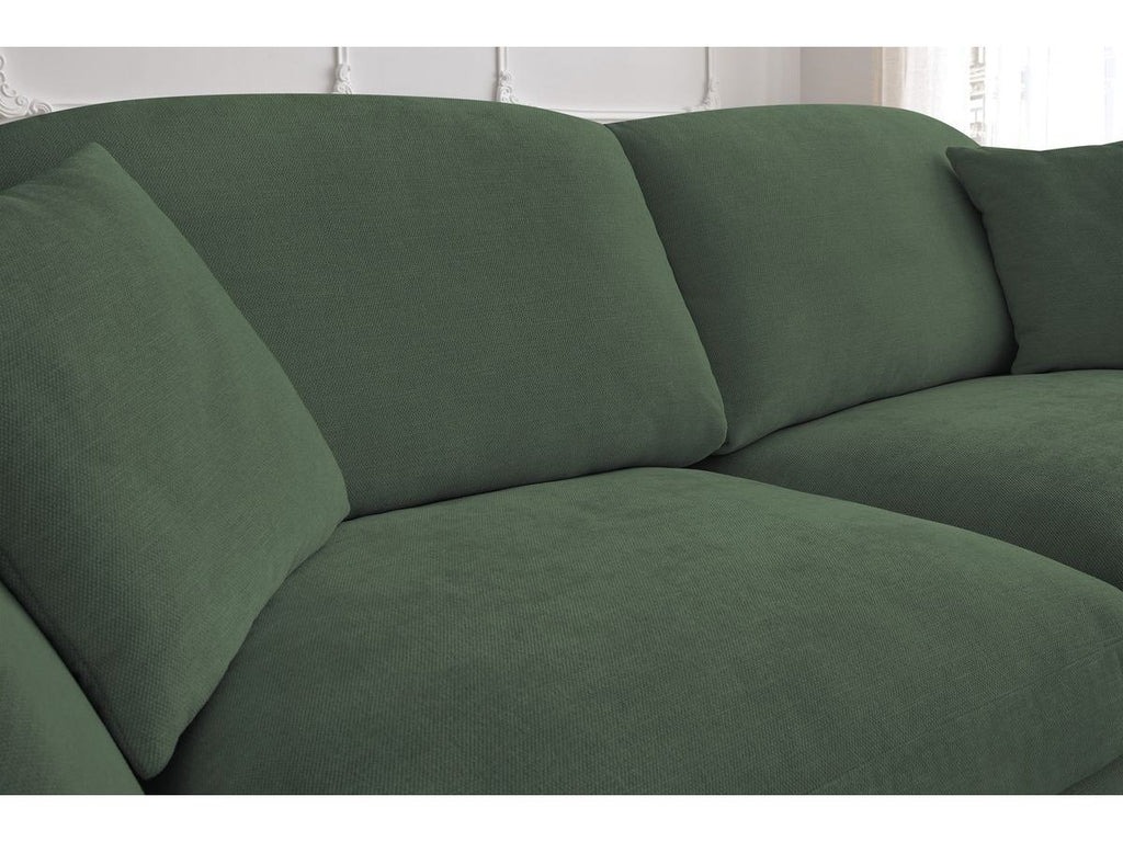 Cezanne Straight Sofa Bed with Express Opening and Smooth Fabric