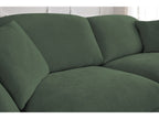 Cezanne Straight Sofa Bed with Express Opening and Smooth Fabric