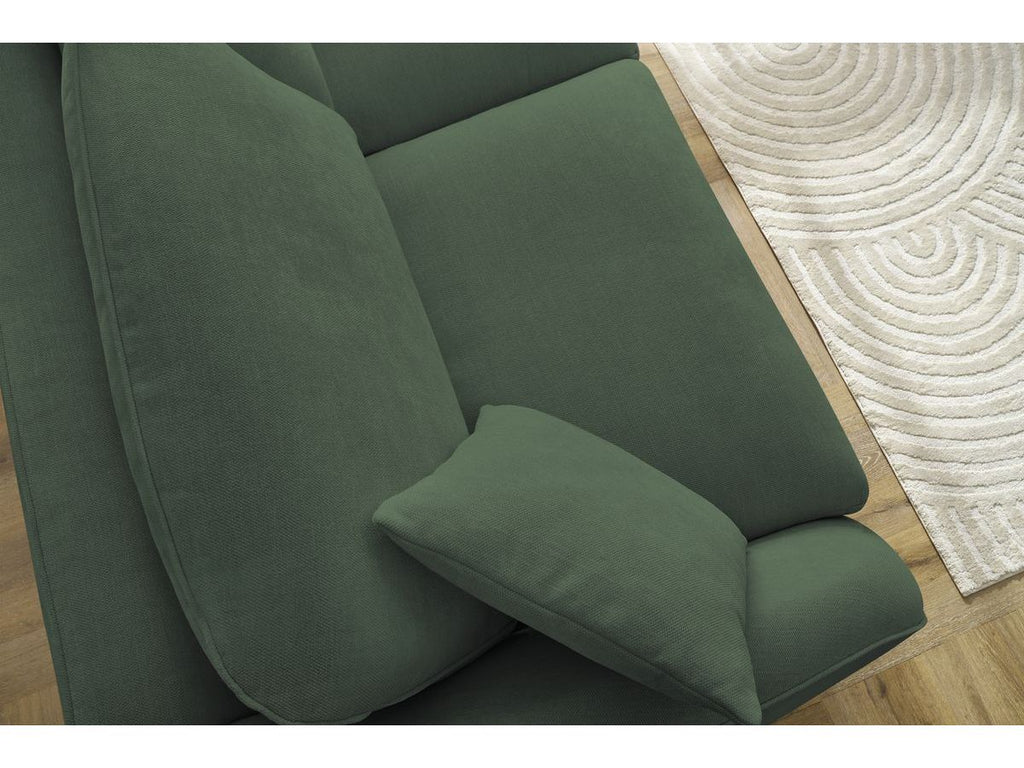 Cezanne Straight Sofa Bed with Express Opening and Smooth Fabric