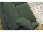 Cezanne Straight Sofa Bed with Express Opening and Smooth Fabric