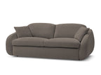 Cezanne Straight Sofa Bed with Express Opening and Smooth Fabric
