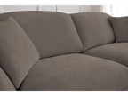 Cezanne Straight Sofa Bed with Express Opening and Smooth Fabric