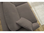 Cezanne Straight Sofa Bed with Express Opening and Smooth Fabric