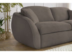 Cezanne Straight Sofa Bed with Express Opening and Smooth Fabric