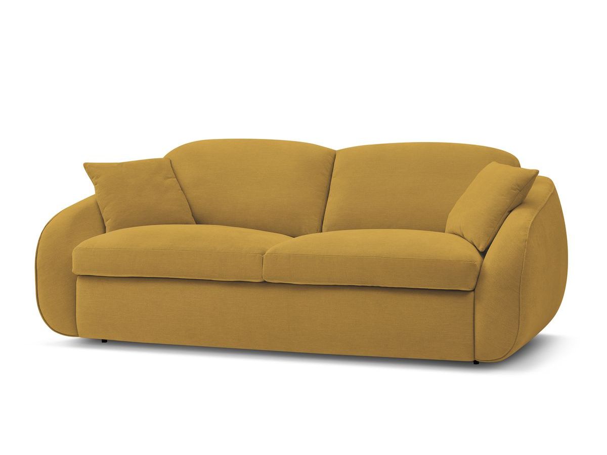 Cezanne Straight Sofa Bed with Express Opening and Smooth Fabric