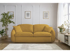 Cezanne Straight Sofa Bed with Express Opening and Smooth Fabric