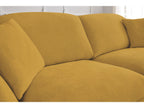 Cezanne Straight Sofa Bed with Express Opening and Smooth Fabric