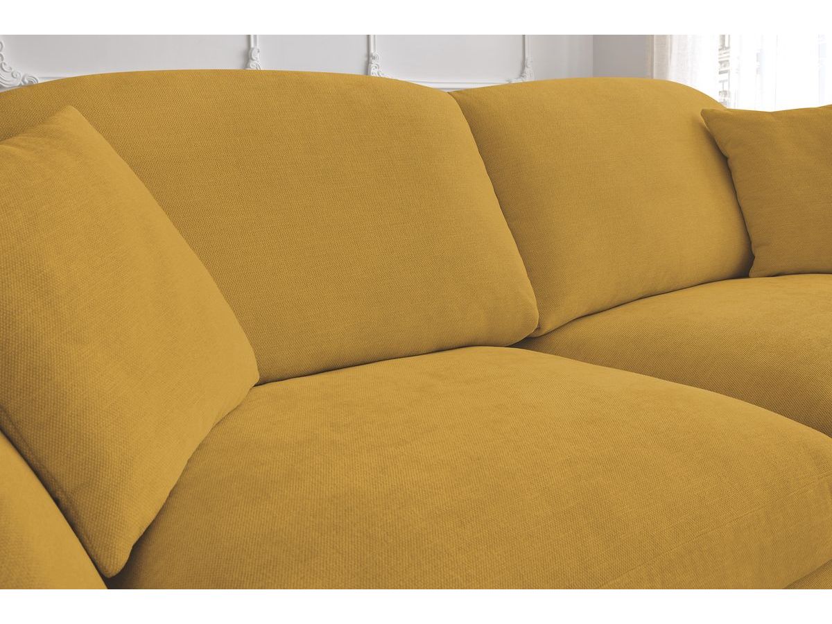 Cezanne Straight Sofa Bed with Express Opening and Smooth Fabric
