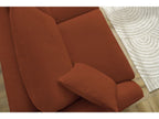 Cezanne Straight Sofa Bed with Express Opening and Smooth Fabric