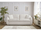 Cezanne - Straight Sofa Bed with Express Opening - Bouclé Fabric