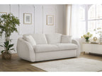 Cezanne - Straight Sofa Bed with Express Opening - Bouclé Fabric