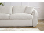 Cezanne - Straight Sofa Bed with Express Opening - Bouclé Fabric