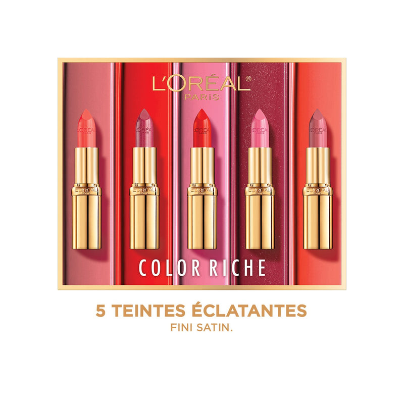 Color Riche Set of 5 Lipsticks