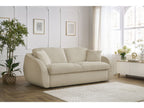 Cezanne - Straight Sofa Bed with Express Opening - Bouclé Fabric