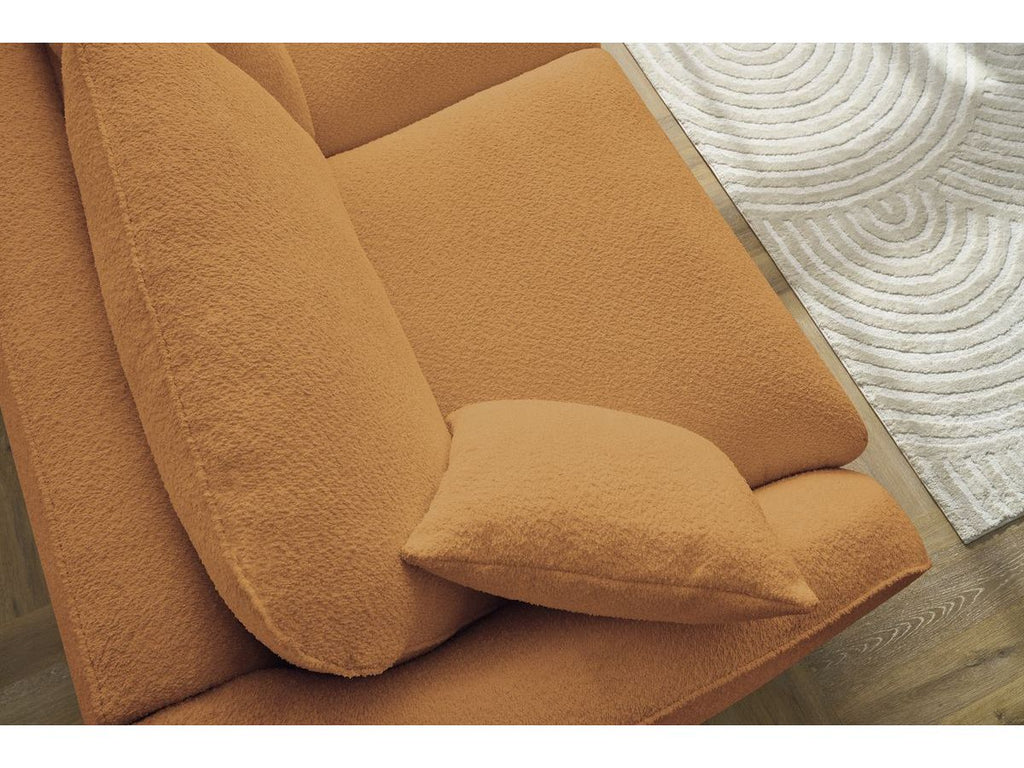 Cezanne - Straight Sofa Bed with Express Opening - Bouclé Fabric