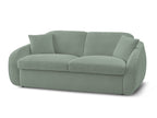 Cezanne - Straight Sofa Bed with Express Opening - Bouclé Fabric