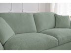 Cezanne - Straight Sofa Bed with Express Opening - Bouclé Fabric