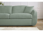 Cezanne - Straight Sofa Bed with Express Opening - Bouclé Fabric
