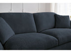 Cezanne - Straight Sofa Bed with Express Opening - Bouclé Fabric