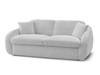 Cezanne - Straight Sofa Bed with Express Opening - Bouclé Fabric