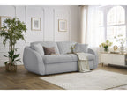 Cezanne - Straight Sofa Bed with Express Opening - Bouclé Fabric