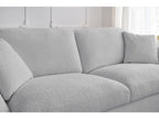Cezanne - Straight Sofa Bed with Express Opening - Bouclé Fabric