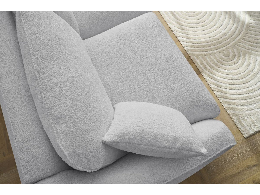 Cezanne - Straight Sofa Bed with Express Opening - Bouclé Fabric