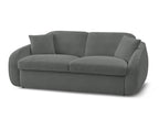 Cezanne - Straight Sofa Bed with Express Opening - Bouclé Fabric