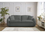 Cezanne - Straight Sofa Bed with Express Opening - Bouclé Fabric