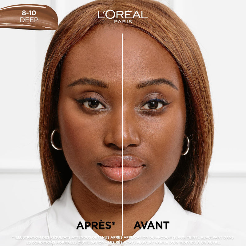 Accord Parfait Sérum Teinté Repulpant 8-10 Deep