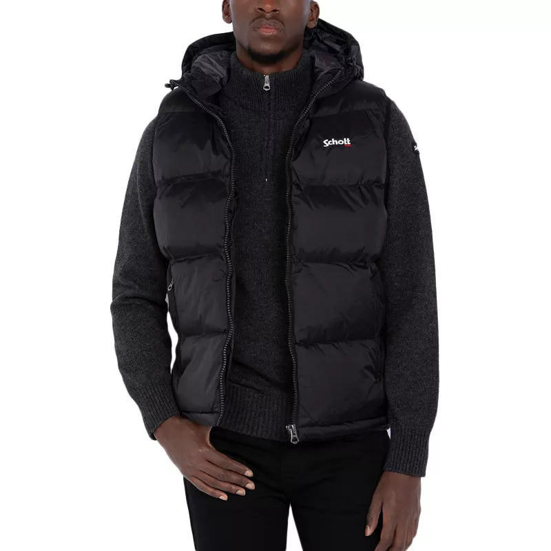 Schott - Doudoune Sans Manches Idaho2V - Noir