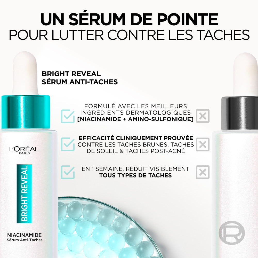 Suero antimanchas de niacinamida Bright Reveal
