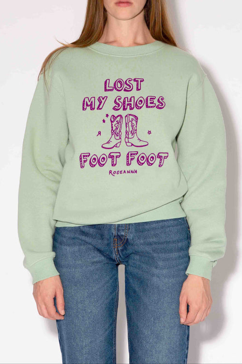 SWEATSHIRT LOUIS LOST AQUA