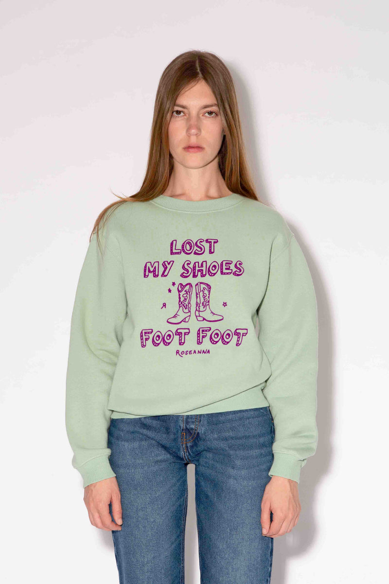 SWEATSHIRT LOUIS LOST AQUA